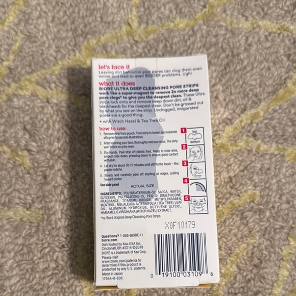 Witch Hazel Ultra Deep Cleansing Pore Strips - Yellow - Picture 3 of 5